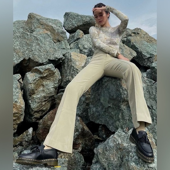 DR. MARTENS ADRIAN YELLOW STITCH TASSEL LOAFERS Women's 8, Men 7 - Picture 7 of 12